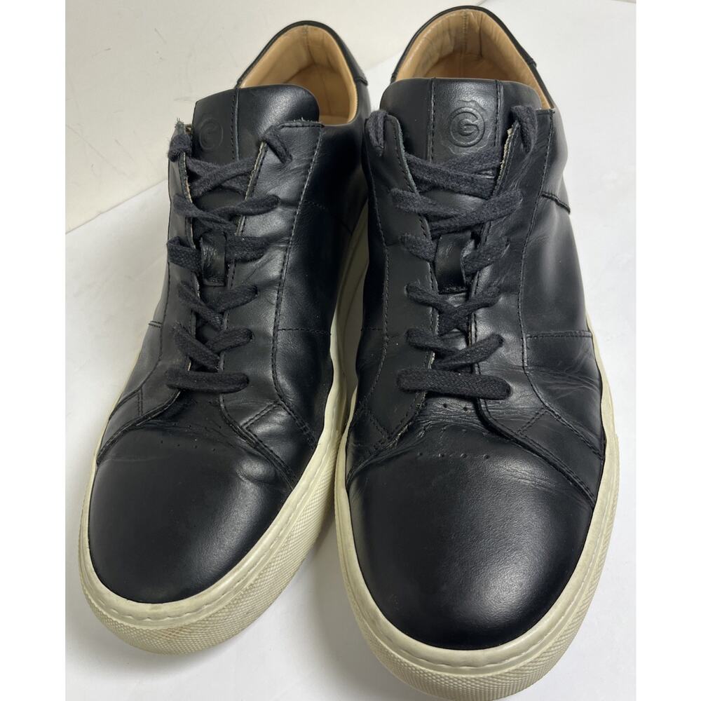 Greats Brooklyn Royale Mens Shoes Black Leather Lace Up Size 12 Made Italy